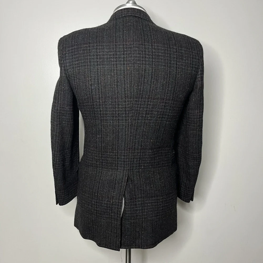 Jos. A. Bank Vintage Tweed Blazer Sport Coat 44L Multicolor 2-Button Single Vent